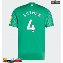 Camisa de Futebol Newcastle United Sven Botman #4 Equipamento Secundário 2025-26 Manga Curta